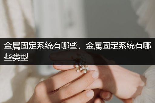 金属固定系统有哪些，金属固定系统有哪些类型
